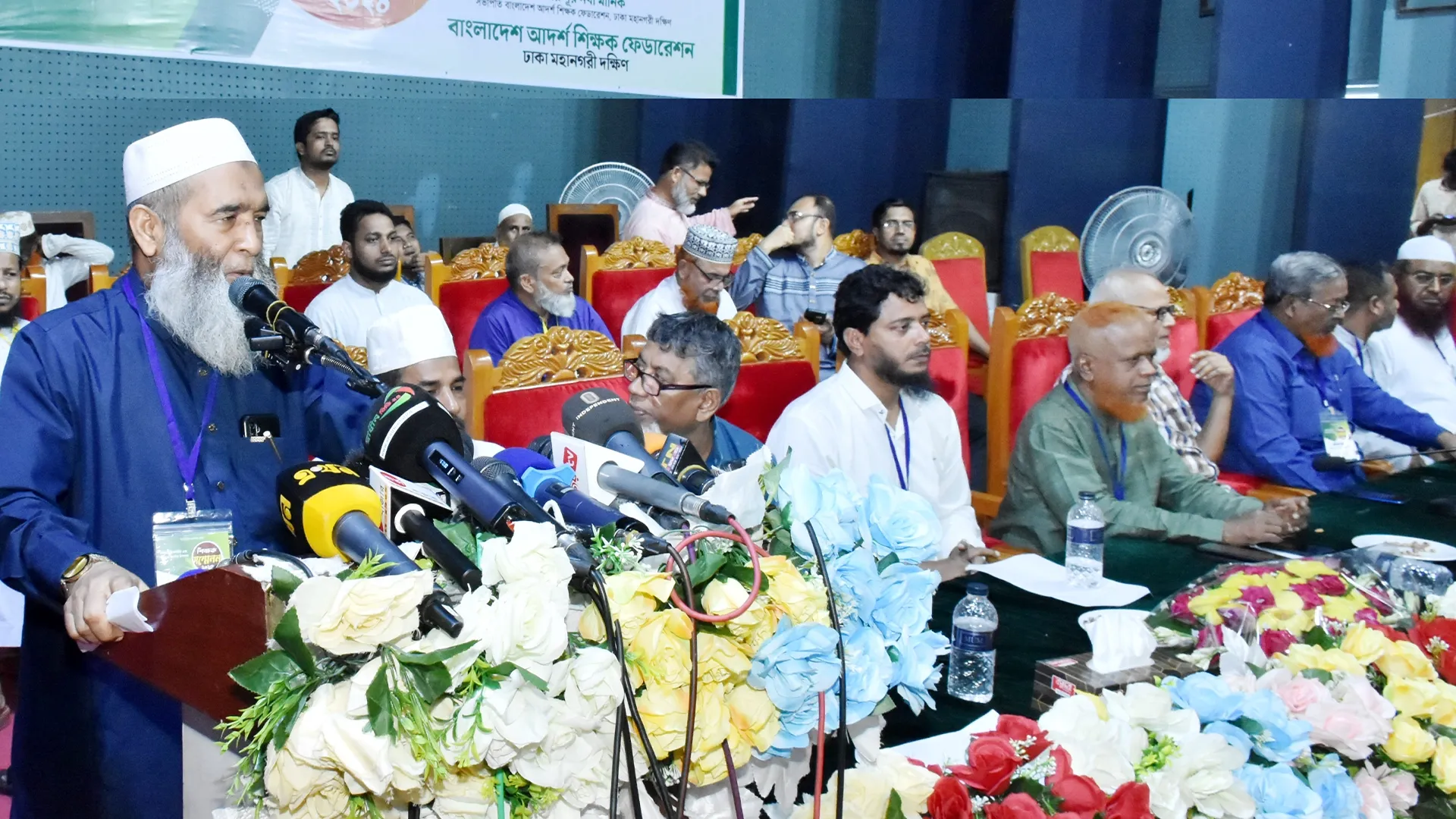 দাবি পূরণের জন্য প্রয়োজন জনগণ দ্বারা নির্বাচিত সরকার : অধ্যাপক মুজিবুর