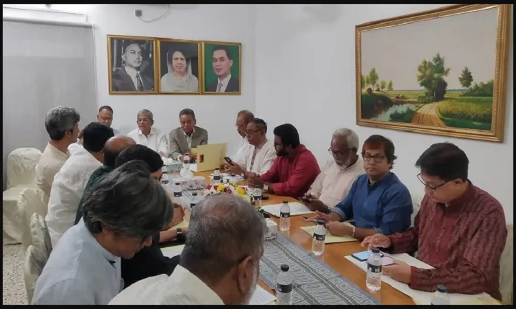 যুগপৎ আন্দোলন নিয়ে গণতন্ত্র মঞ্চের সাথে বিএনপির বৈঠক