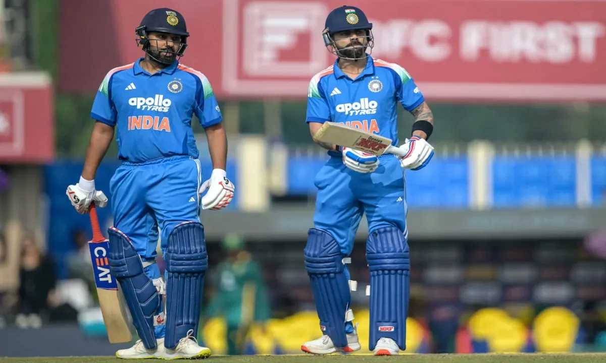 India on the verge of big total with Rohit-Virat batting