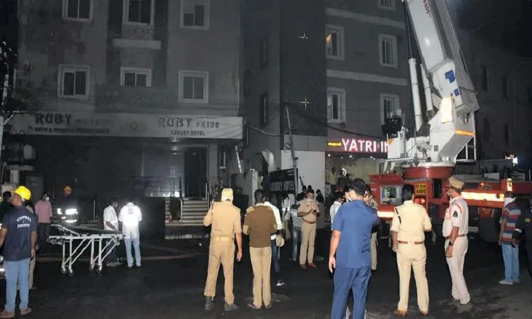 ভারতে ভয়াবহ অগ্নিকাণ্ডে নিহত ৮