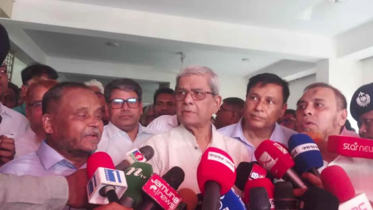 যথাসময়ে রাষ্ট্রপতি নির্বাচন: মির্জা ফখরুল