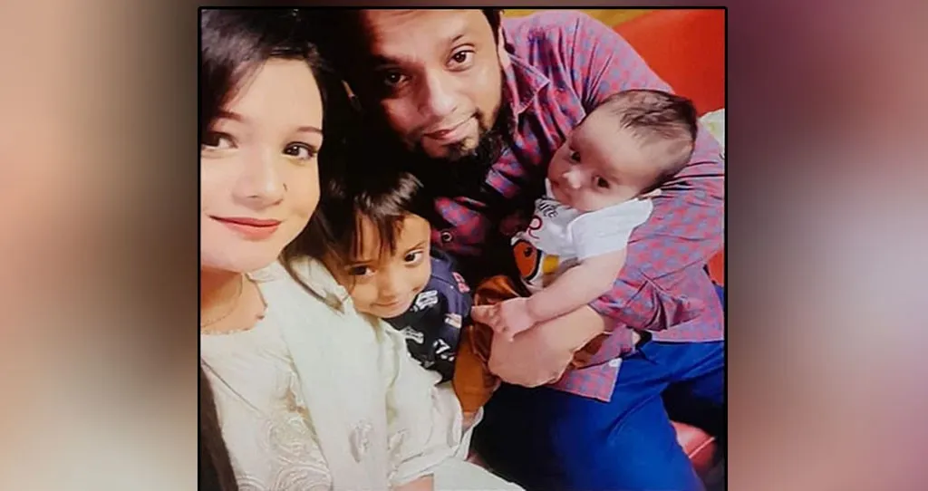 স্বামীকে ফোন করে বাঁচার আর্তনাদ, পরে সন্তানসহ মিলল লাশ