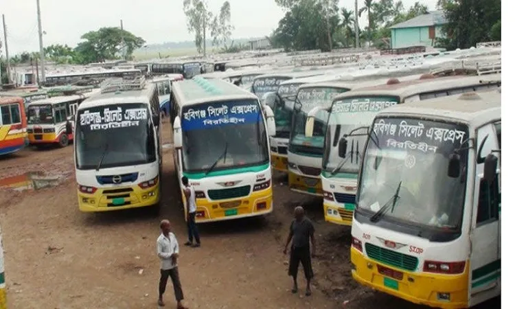 Sylhet transport workers strike: 5-point demands