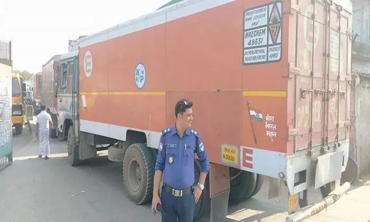 Import of 60 metric tons of explosives from India