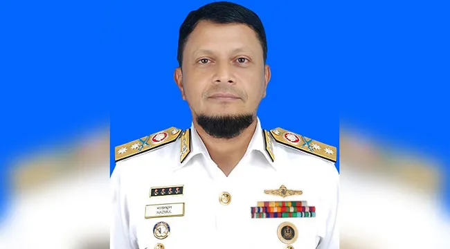 নতুন নৌবাহিনী প্রধান হচ্ছেন নাজমুল হাসান
