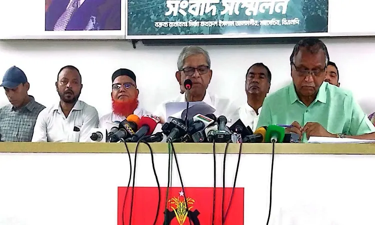 বিএনপি নেতাদের নির্বাচনে অংশ নিতে গোয়েন্দা সংস্থা চাপ দিচ্ছে: ফখরুল