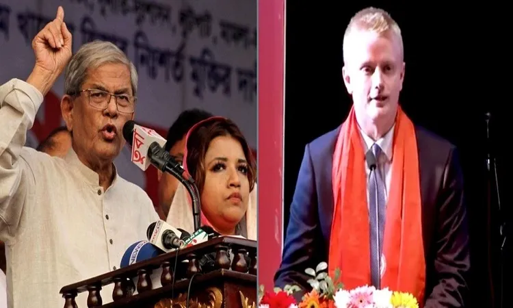 টম বার্গের সঙ্গে বিএনপি নেতাদের বৈঠক