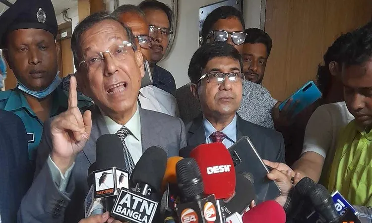 বৈঠকে তত্ত্বাবধায়ক সরকারের কথা হয়নি: আইনমন্ত্রী