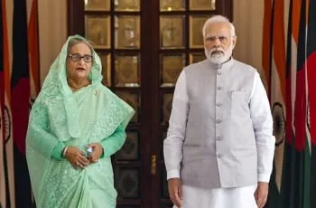 বিকেলে বৈঠকে বসছেন হাসিনা-মোদি