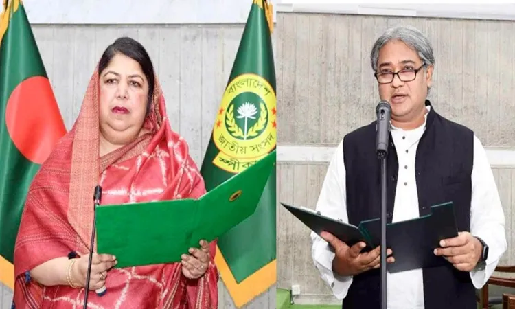 শপথ নিলেন নবনির্বাচিত সংসদ সদস্য আরাফাত