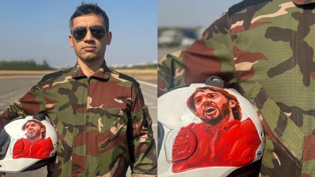 হাদির ছবি আঁকা হেলমেট পরে বিশ্ব রেকর্ড করবেন আশিক চৌধুরী