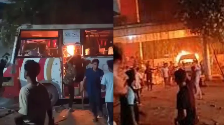 ড্যাফোডিল=সিটি বিশ্ববিদ্যালয় শিক্ষার্থীদের সংঘর্ষ ও অগ্নিসংযোগ