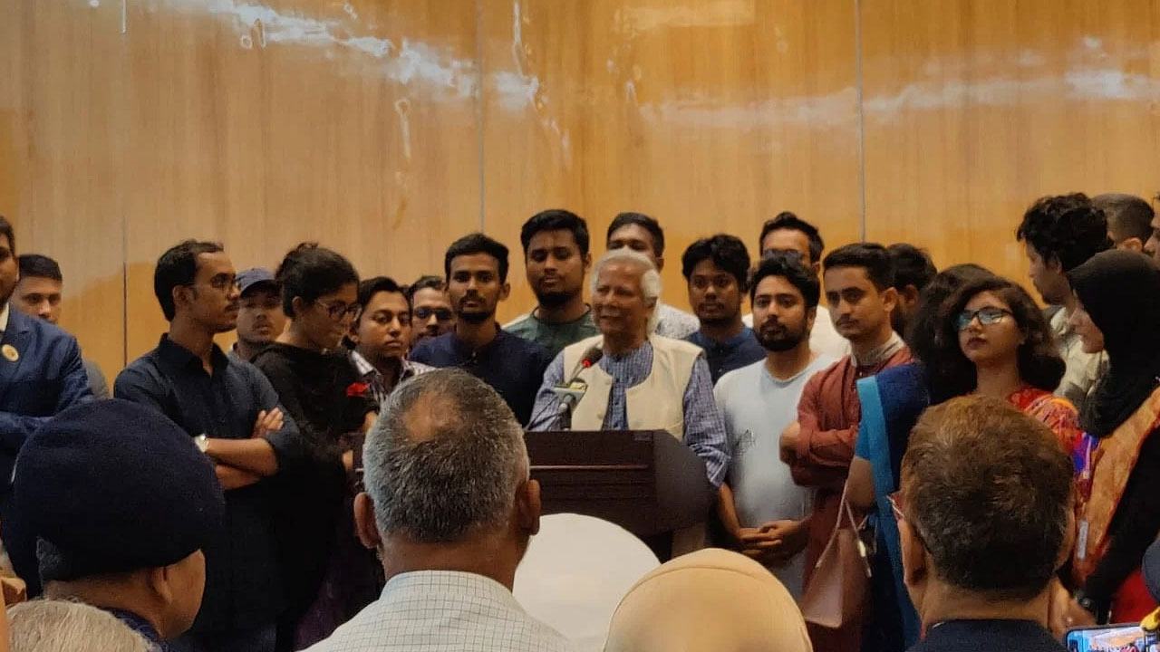 Students have reborn this country: Dr. Yunus