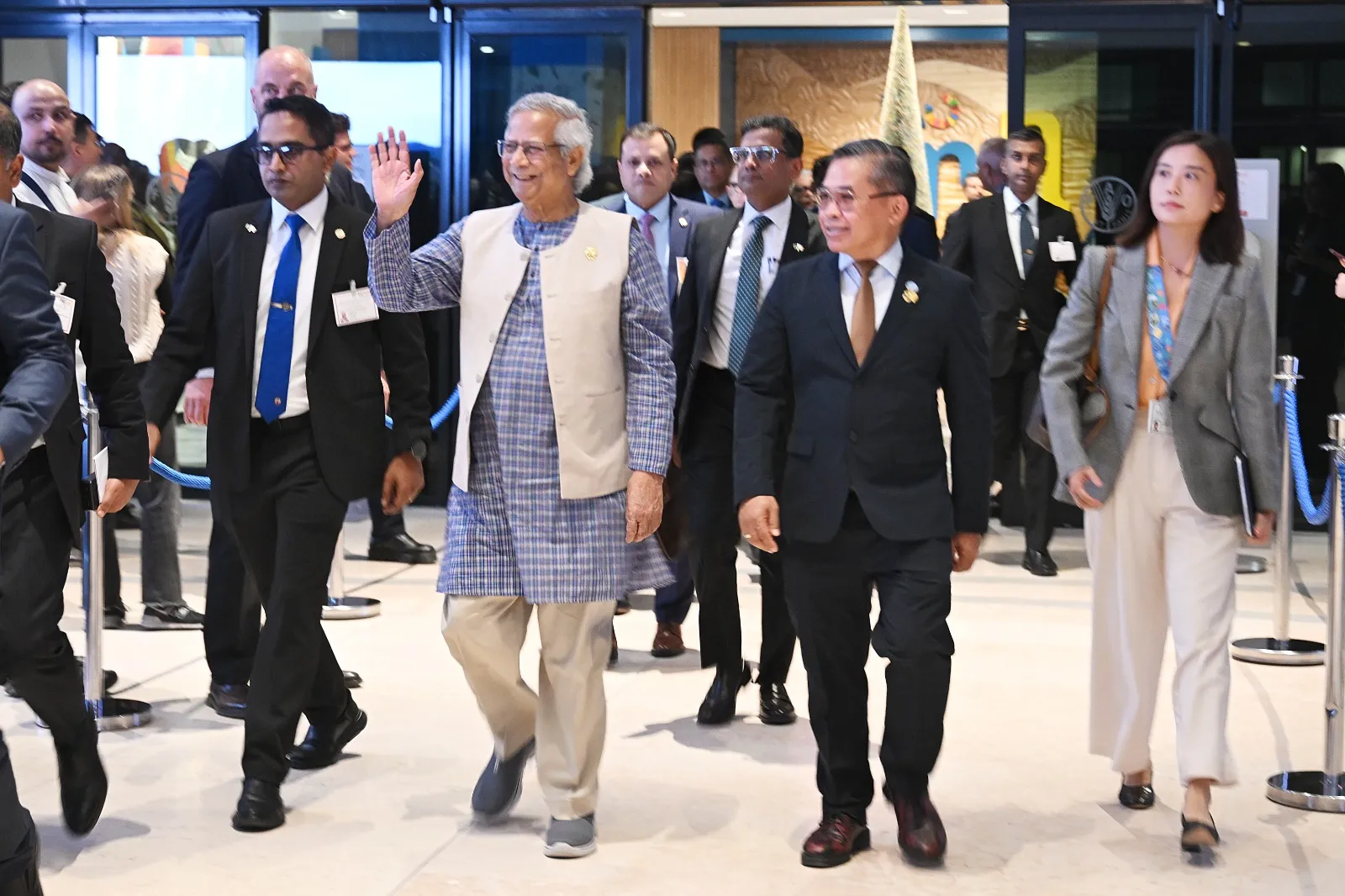 Chief Adviser gets warm reception at FAO headquarters