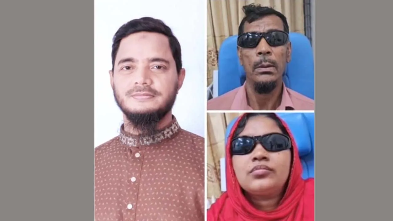 ড. মাসুদের সহায়তায় চোখের আলো ফিরে পেলেন জব্বার-ডালিয়া