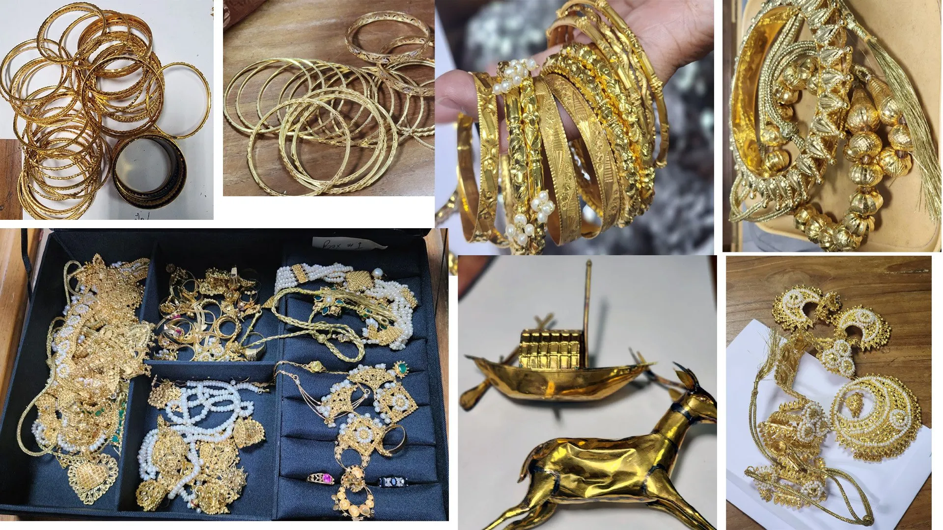 9.7 kg of gold found in two bank lockers of Sheikh Hasina