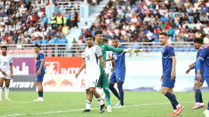 নেপালকে হারাতে পারেনি বাংলাদেশ