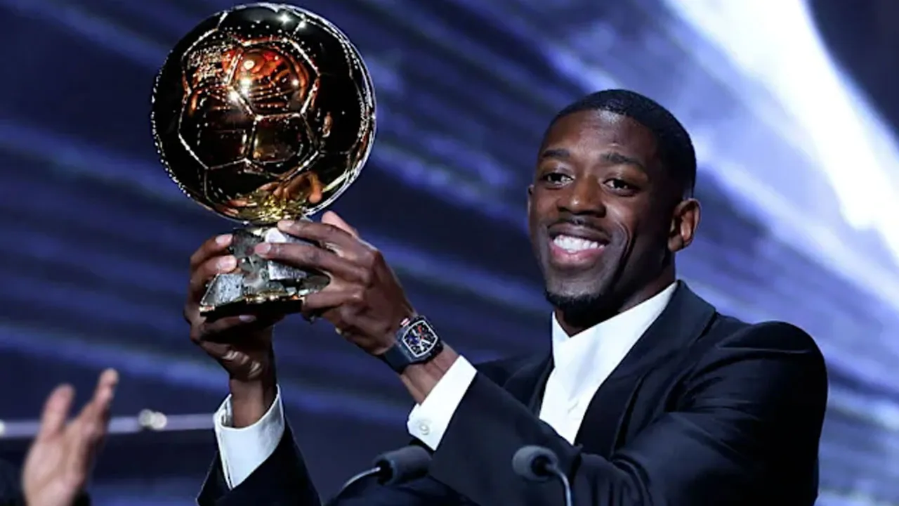 ষষ্ঠ ফরাসি ফুটবলার হিসেবে ব্যালন ডি’অর জিতলেন উসমান দেম্বেলে