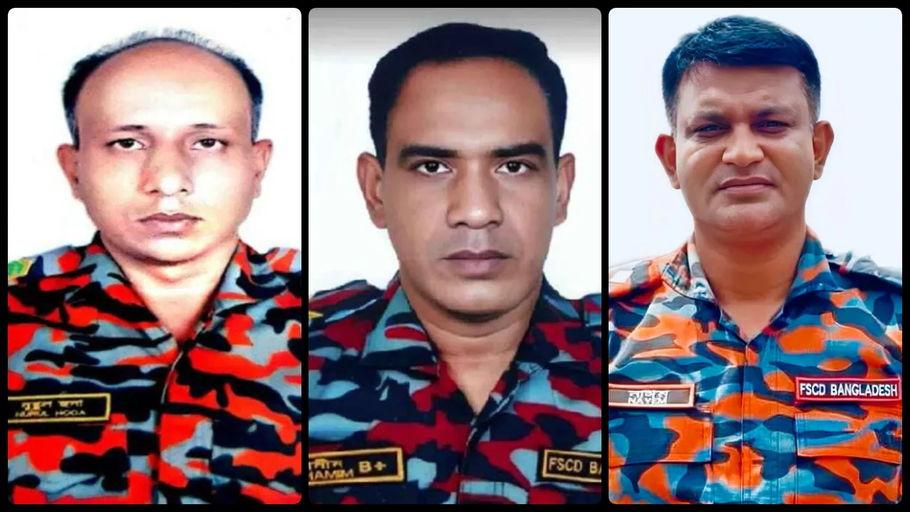 অগ্নিকাণ্ডে ৩ ফায়ার ফাইটারসহ ৪ জনের মৃত্যুতে প্রধান উপদেষ্টার শোক