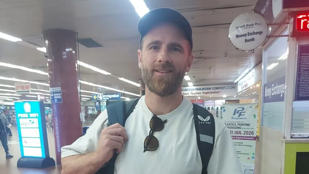 বাংলাদেশে পা রাখলেন কেন উইলিয়ামসন