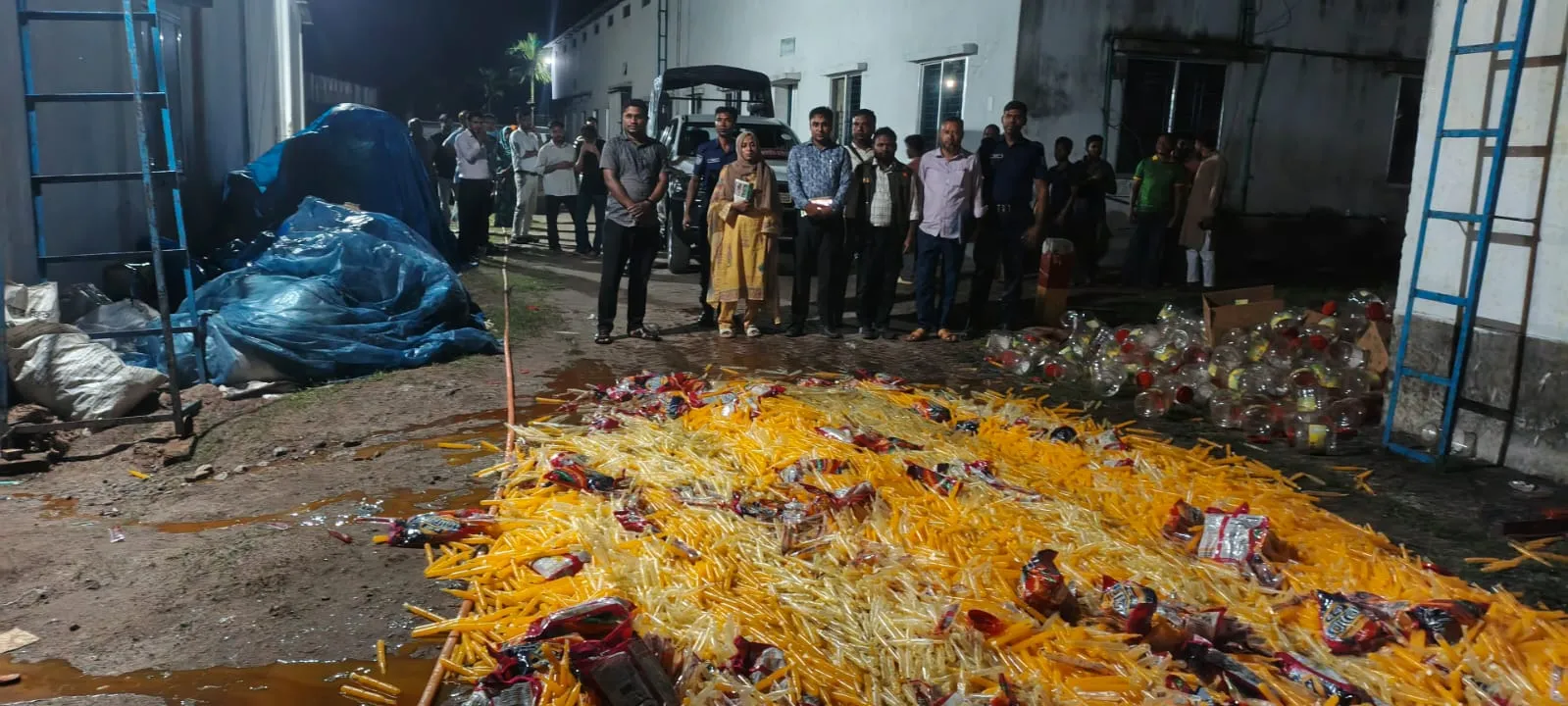 ক্ষতিকর কেমিক্যাল মিশিয়ে শিশুখাদ্য উৎপাদন