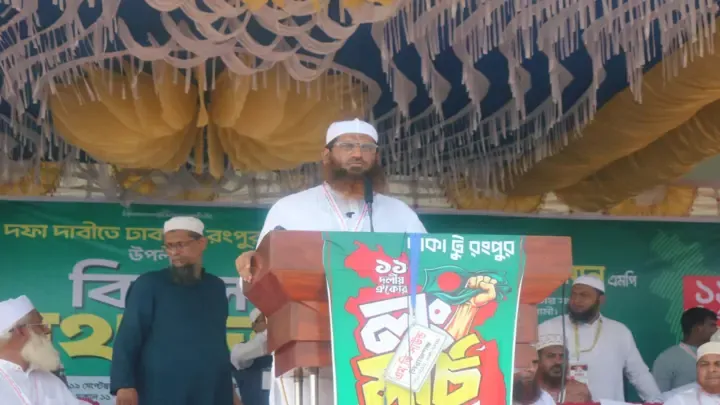 গণভোটের রায় না মানলে এক দফায় যাবে ১১ দল : মামুনুল হক