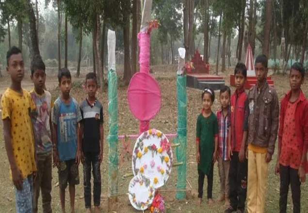 চা শিশুদের ভালোবাসার শহীদ মিনার