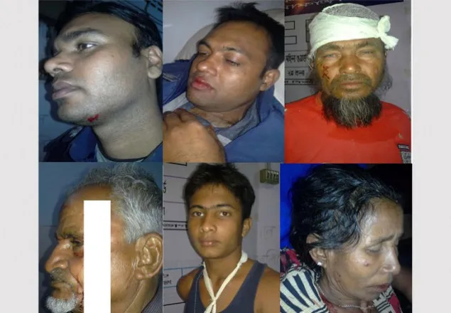 জগন্নাথপুরে সংঘর্ষে পুলিশসহ আহত ২৫