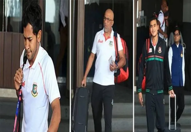 শ্রীলঙ্কার উদ্দেশে ঢাকা ছেড়েছেন মুশীফকরা