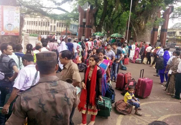 জনভোগান্তির পরিবহন ধর্মঘট