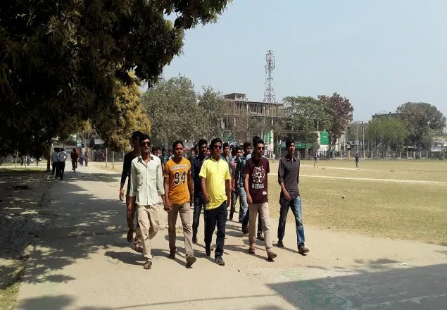 নসকে জাসদ ছাত্রলীগের জাতীয় পতাকা উত্তোলন দিবস উদযাপন