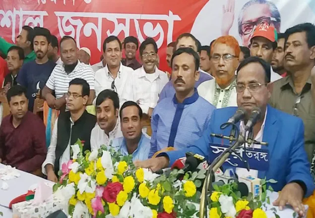 খালেদা জিয়া দেশের জন্য একটি গজব: রেলমন্ত্রী
