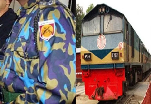 রাজধানীতে ট্রেনে কাটা পড়ে আর্মড পুলিশ নিহত 