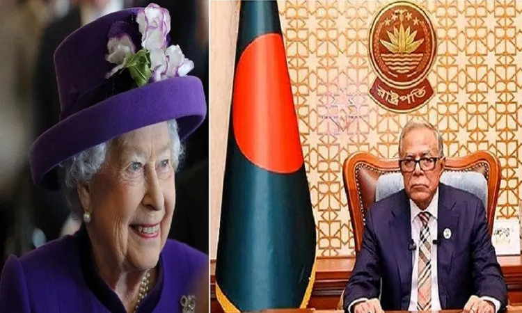 রানি দ্বিতীয় এলিজাবেথের মৃত্যুতে রাষ্ট্রপতির শোক
