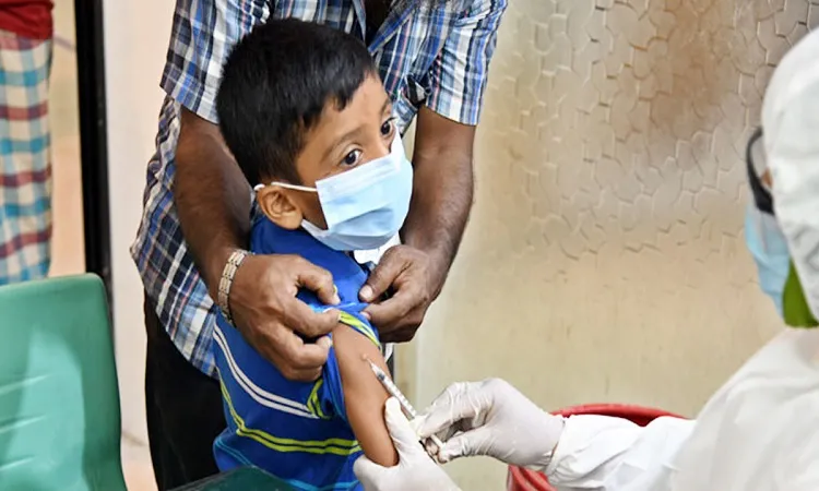 উপজেলা পর্যায়ে শিশুদের করোনার টিকাদান শুরু