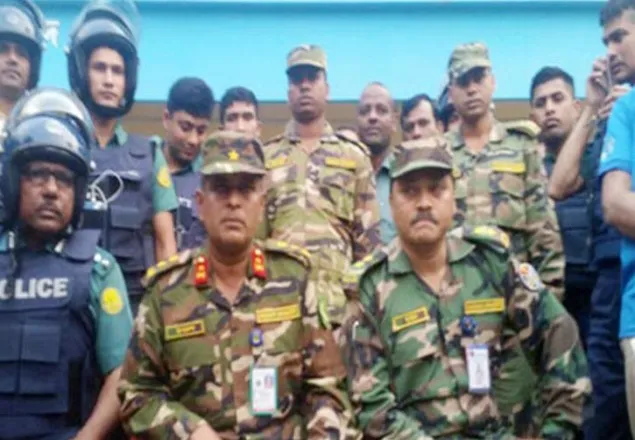 শিববাড়িতে দুই জঙ্গি নিহত, অপারেশন চলছে