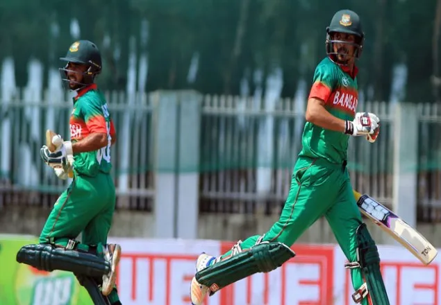 বাংলাদেশ-পাকিস্তান রুদ্ধশ্বাস ম্যাচ টাই