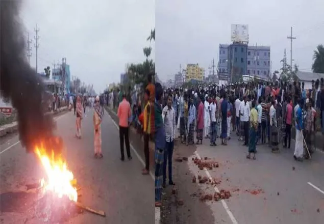 ইয়াবা'সহ আটকের পর নেতার মুক্তিতে আ'লীগের বিক্ষোভ