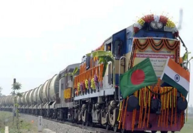 ভারত-বাংলাদেশ সীমান্ত দিয়ে রেলপথে পণ্য পরিবহন শুরু   