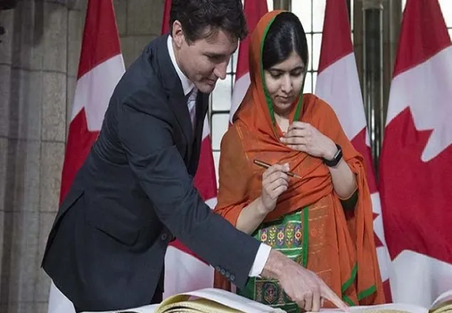 কানাডার নাগরিকত্ব পেলেন মালালা ইউসুফজাই