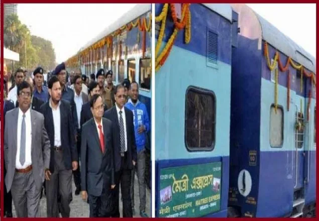 এবার ঢাকা-কলকাতা আন্তঃদেশীয় মৈত্রী ট্রেন উদ্বোধন 