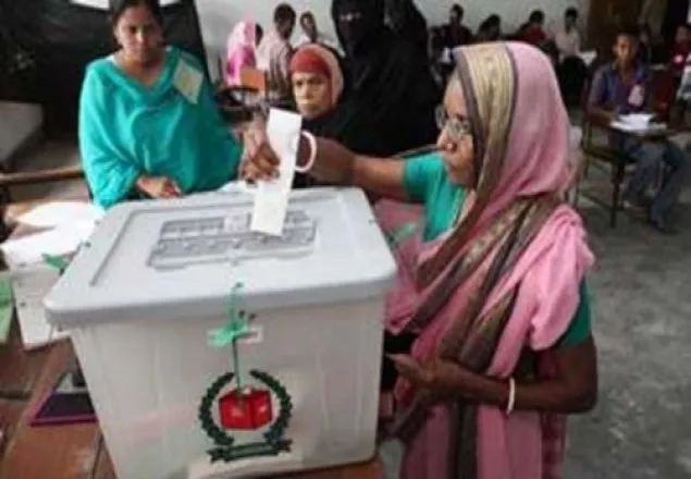 ১৫৬ ইউপিতে ভোটগ্রহন চলছে