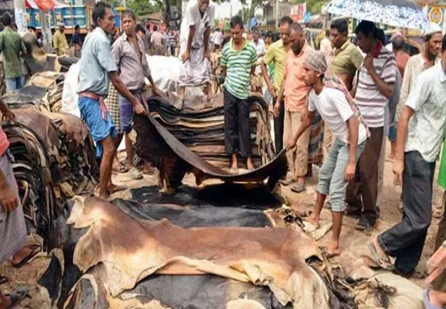 চামড়াশিল্প ধ্বংস কুচক্রি মহলের বিচার দাবী