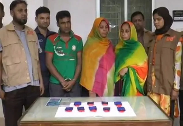 টাঙ্গাইলে ইয়াবা-হেরোইনসহ ৩ মাদক বিক্রেতা গ্রেফতার 