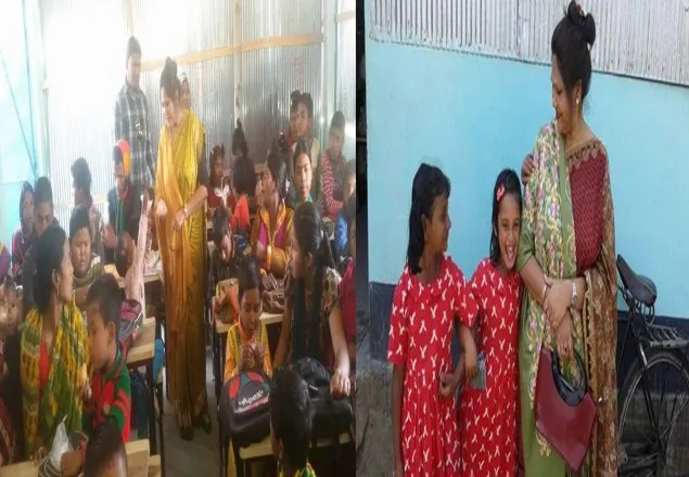 প্রতিবন্ধীদের মায়ের মমতায় পালন করছে জেসমিন আরা