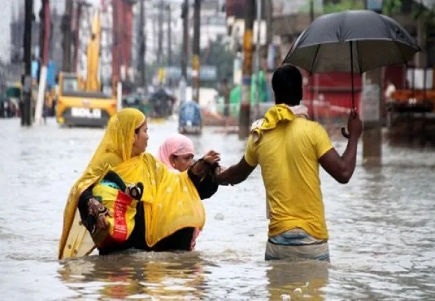 বাংলাদেশে তিন দশকের মধ্যে সর্বোচ্চ বৃষ্টিপাত