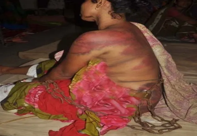 গৗরনদীতে গৃহবধূকে শিকলে বেঁধে নির্যাতন