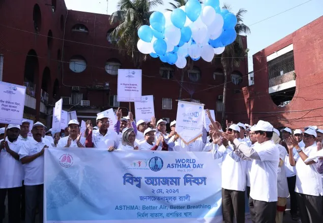 বাংলাদেশে বিশ্ব এ্যাজমা দিবস উদযাপন; উদ্বোধন হলো ‘চাইল্ড এ্যাজমা সেন্টার’