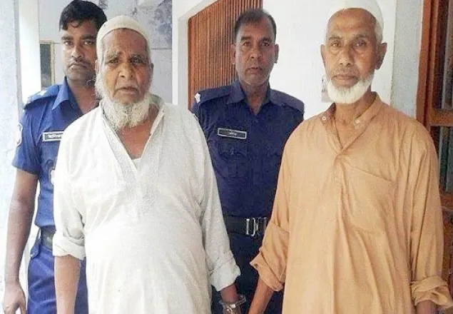 নড়াইলে মানবতাবিরোধী অপরাধে প্রেফতার ২