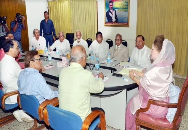 বিএনপির স্থায়ী কমিটির বৈঠকে বিতর্ক